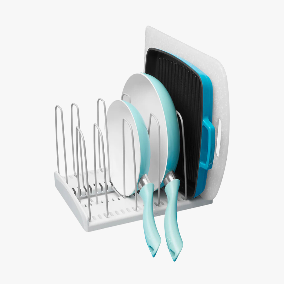 StoreMore Adjustable Cookware Rack