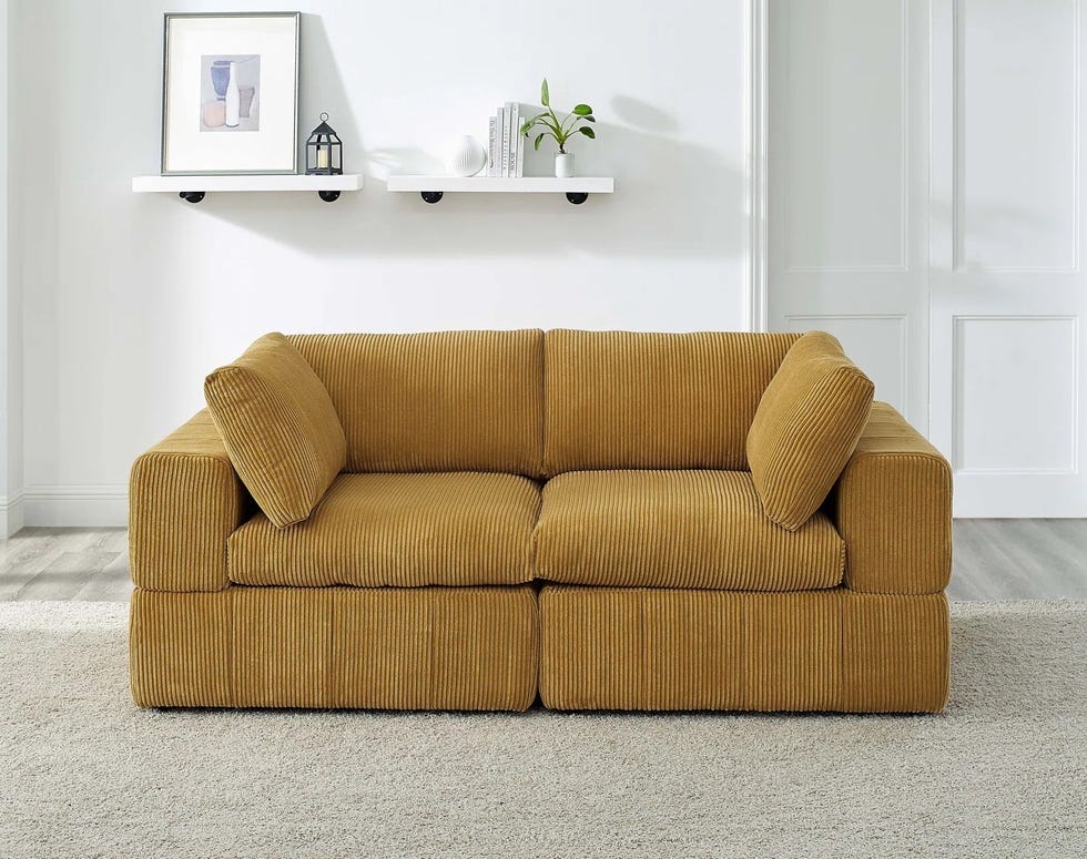 Aronas Corduroy Loveseat
