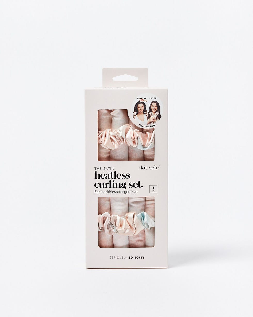 Satin Heatless Curling Set