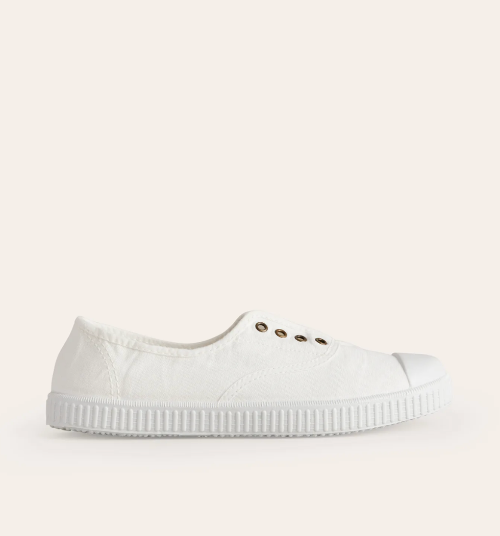 Laceless Canvas Plimsolls