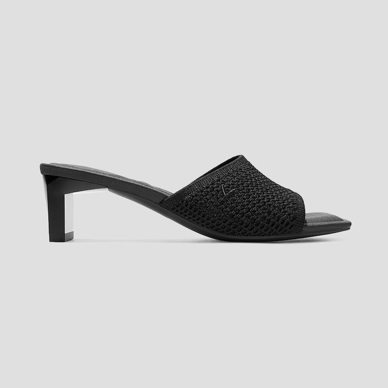 Square-Toe Block Heel Sandals