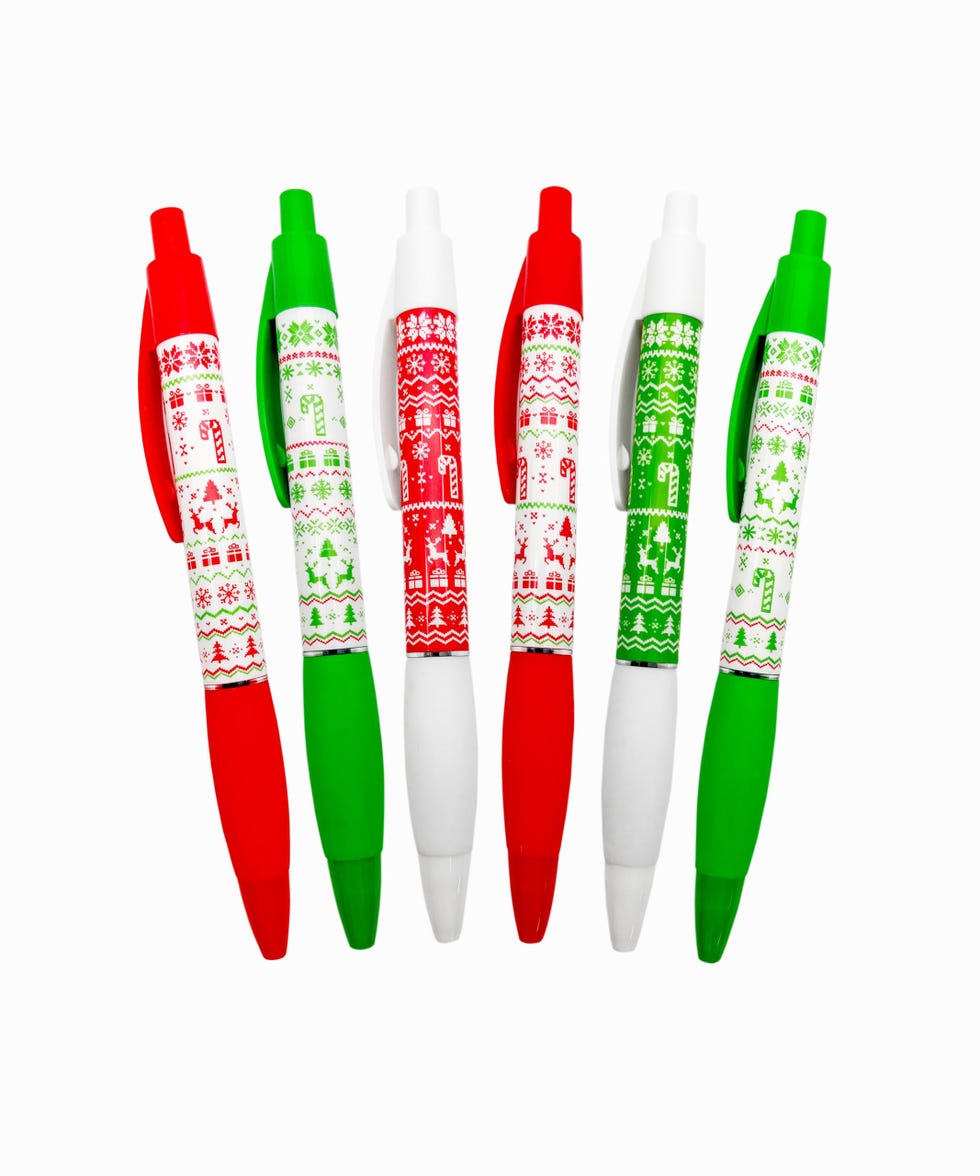 Candy Cane Scented Gel Pens