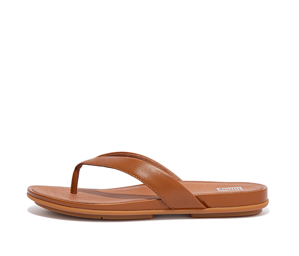 Gracie Leather Flip Flops