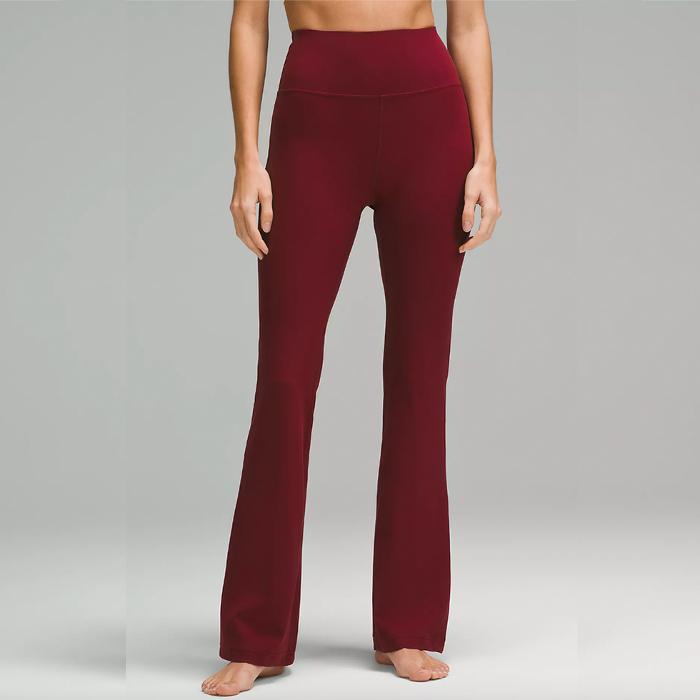 Groove super high-rise Nulu flared trousers