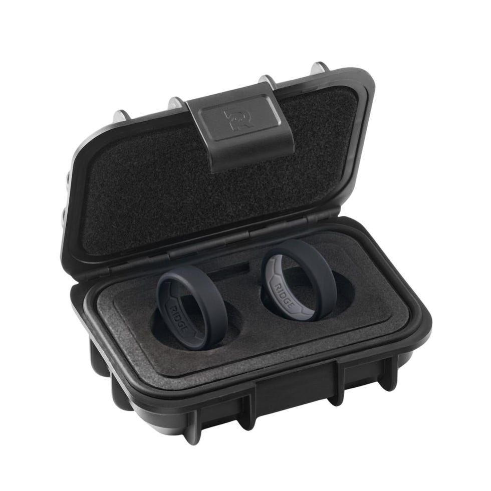 Ridge 6mm Silicone Ring Set