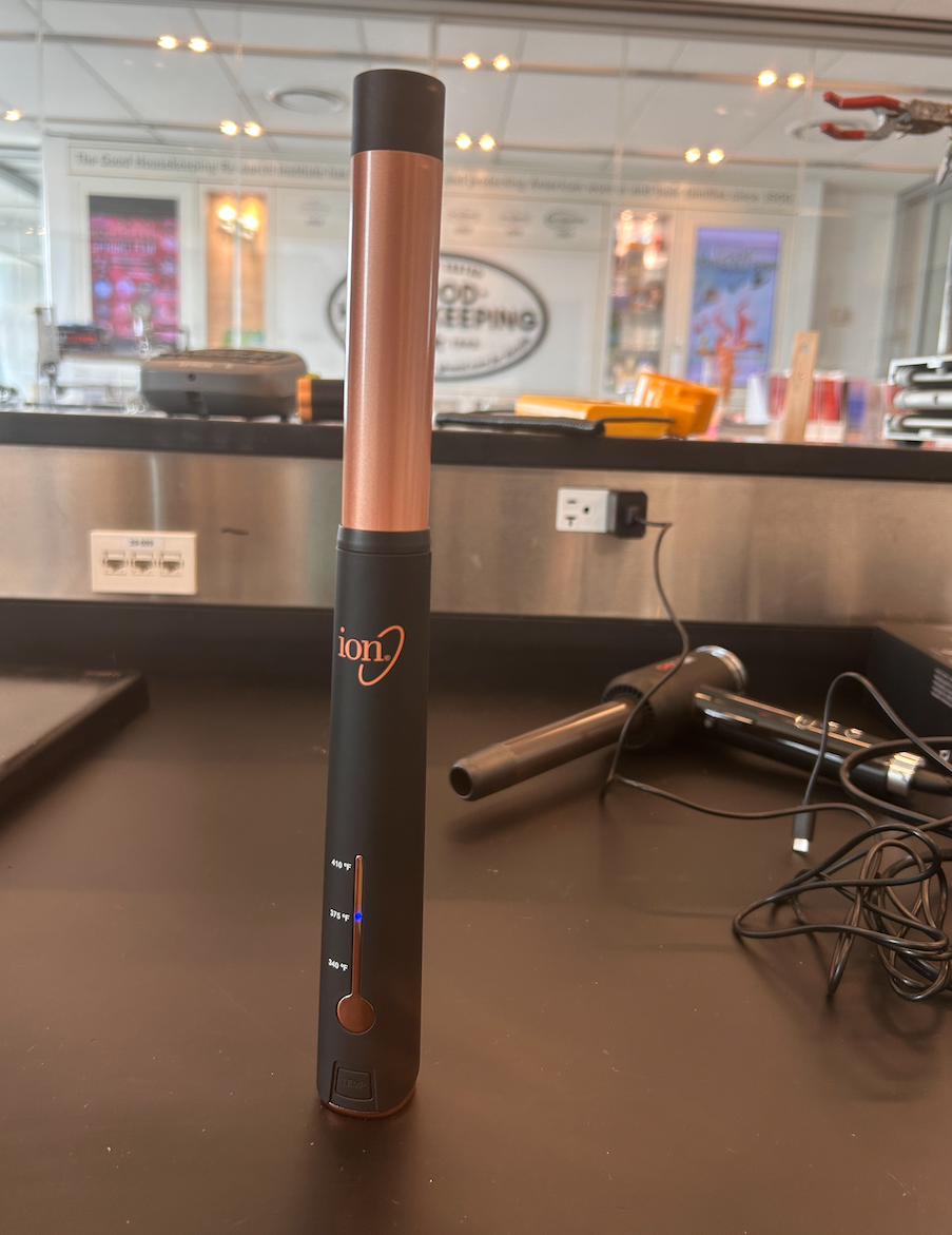 Luxe Cordless Curling Wand