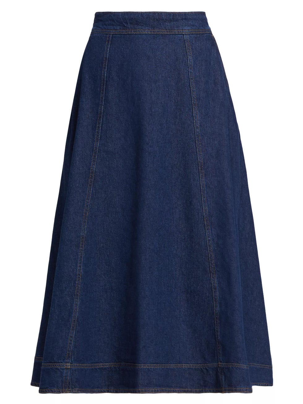 Delilah Denim Midi Skirt