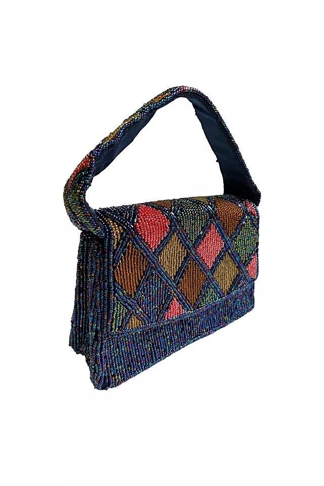 1990s Beaded Mini Bag