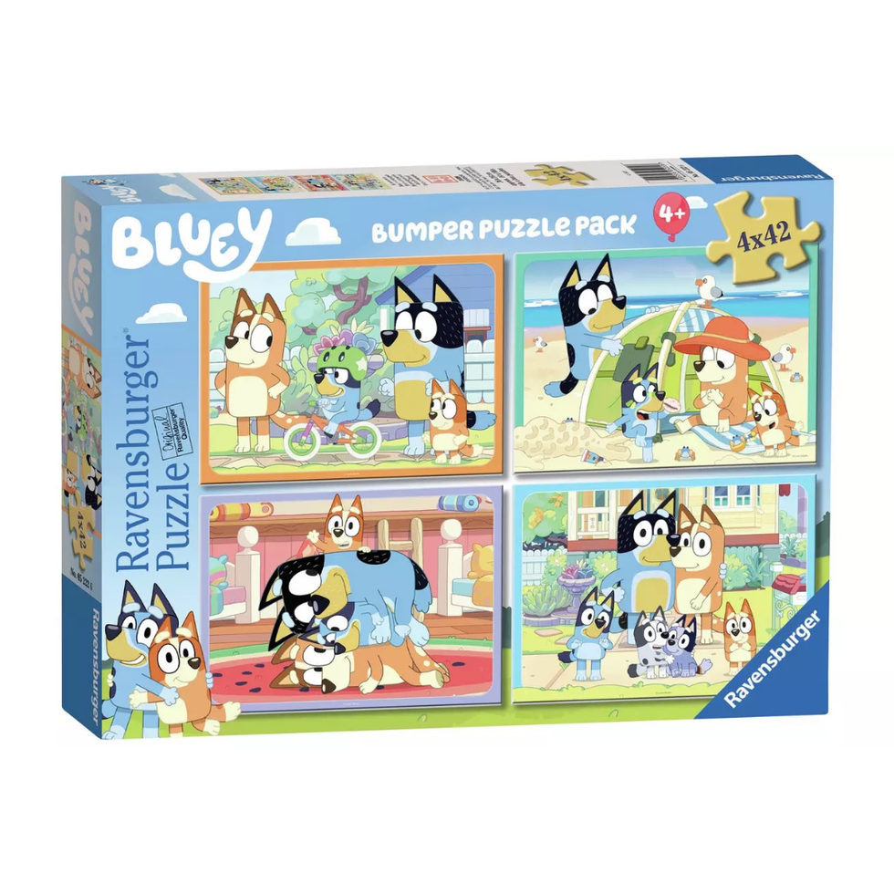 Bluey and Friends Jigsaw Puzzles Set