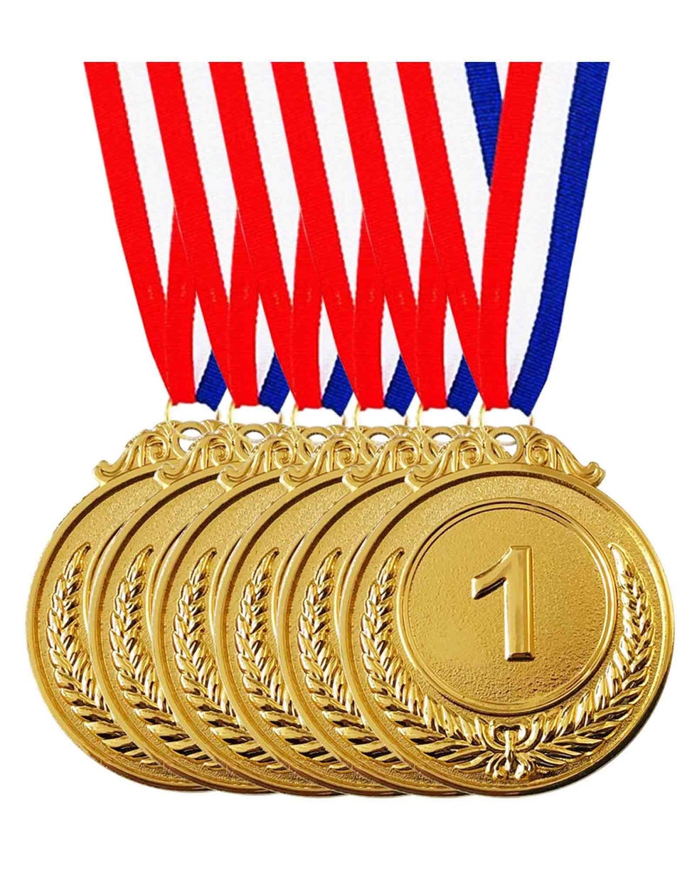 6 gold medals