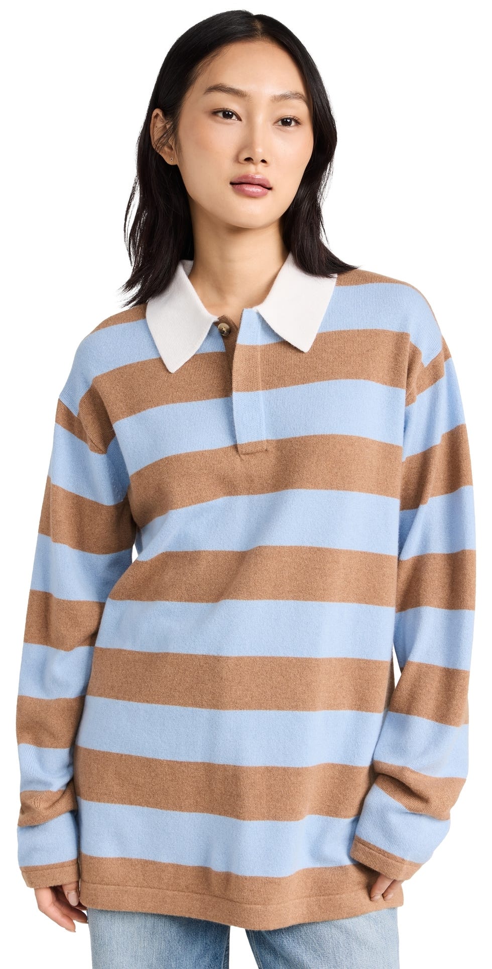 Striped Cashmere Rugby