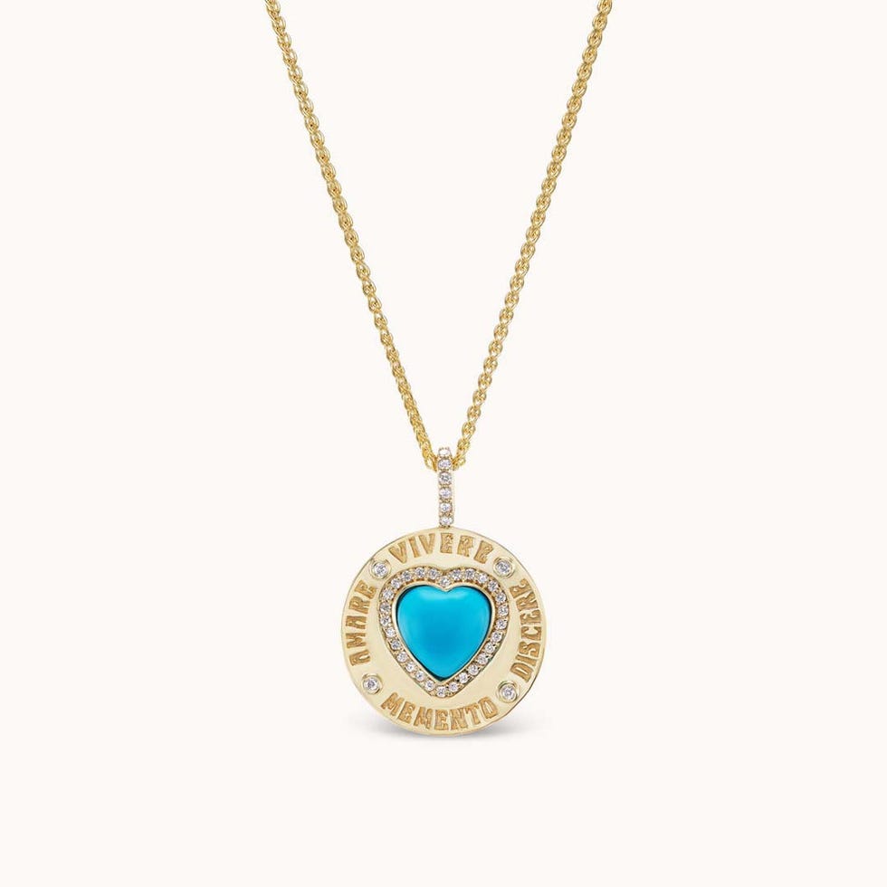 Greek Love Charm Turquoise