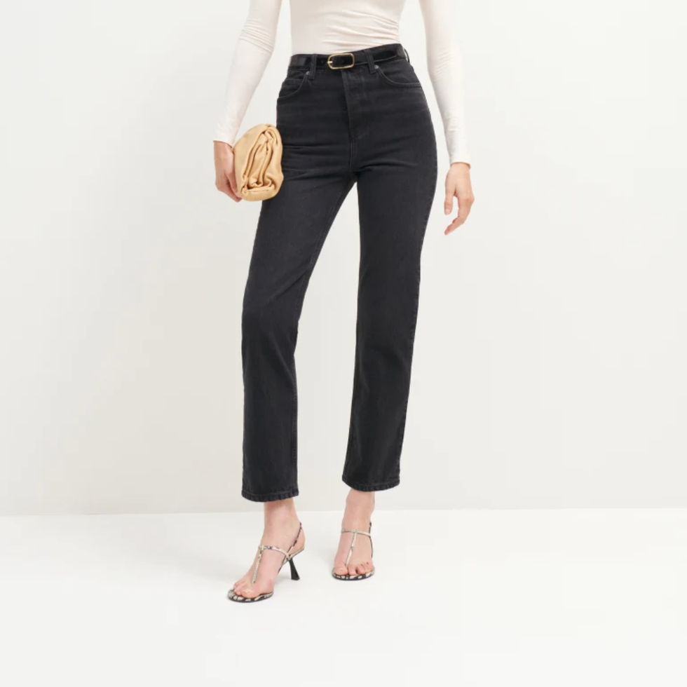 Cynthia high waist straight leg jeans