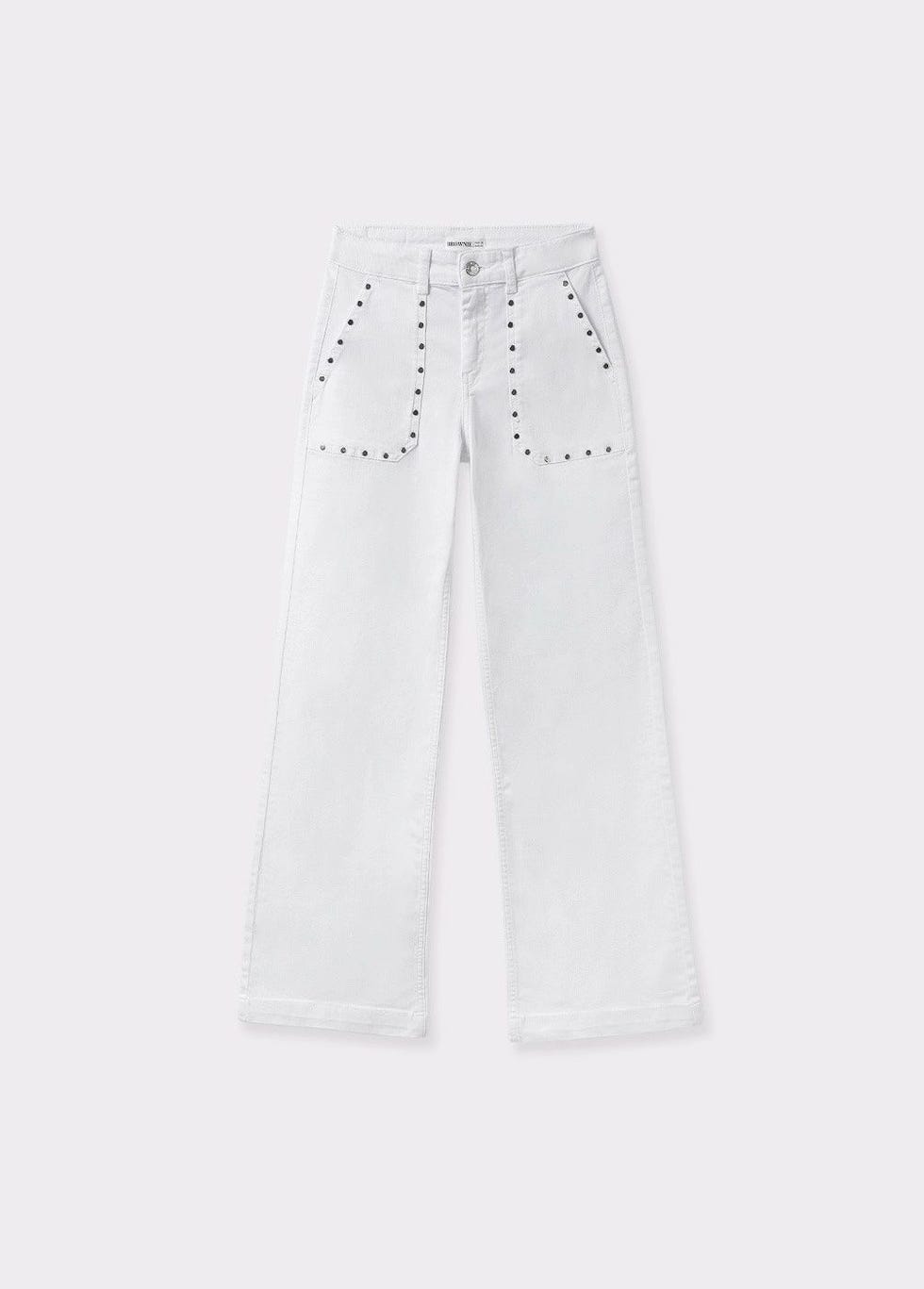 Pantalón culotte tachas