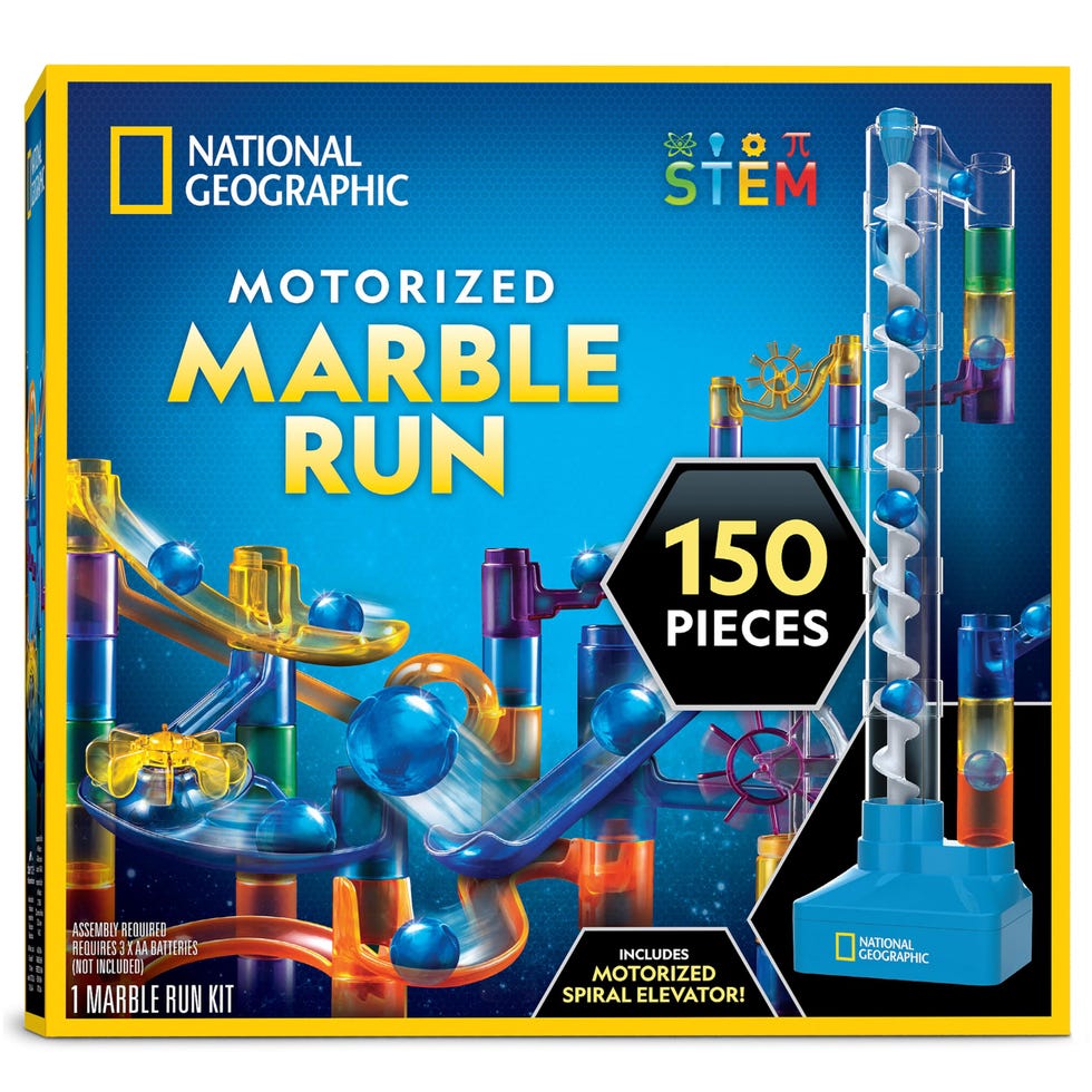 Motorized Marble Run