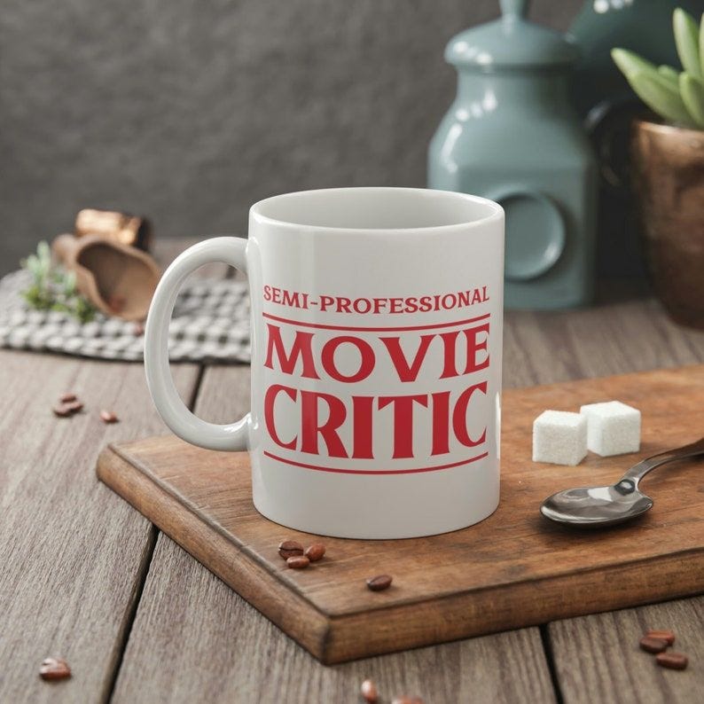 Semi Professional Movie Critic Mug