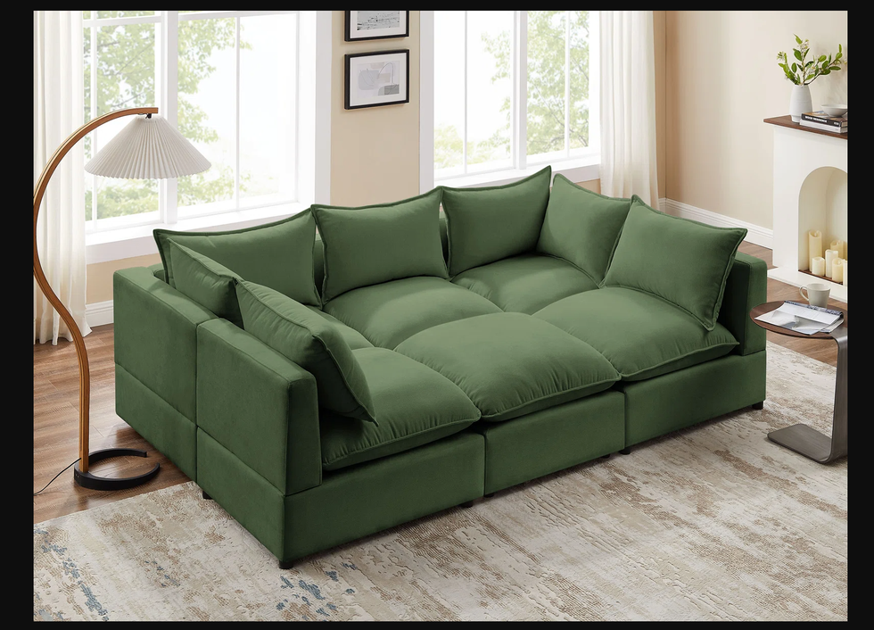 6-Piece Upholstered Sectional