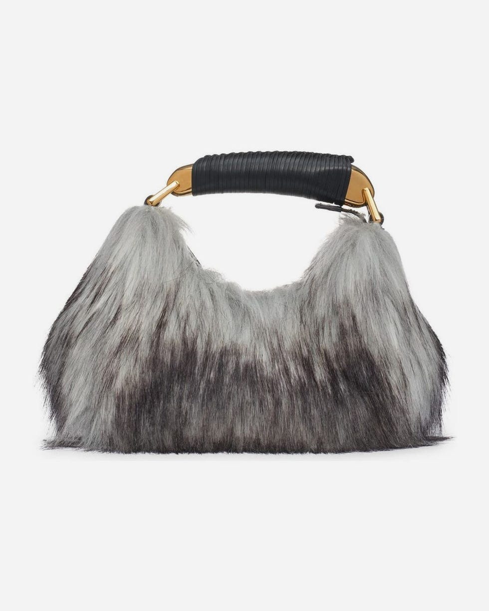 Mini Bianca Faux Fur Hobo Bag