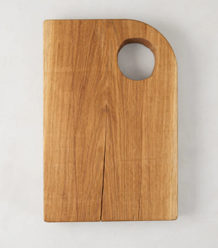 Small oak serving board