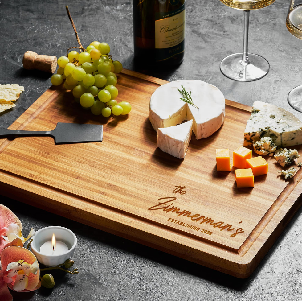 Personalized charcuterie board