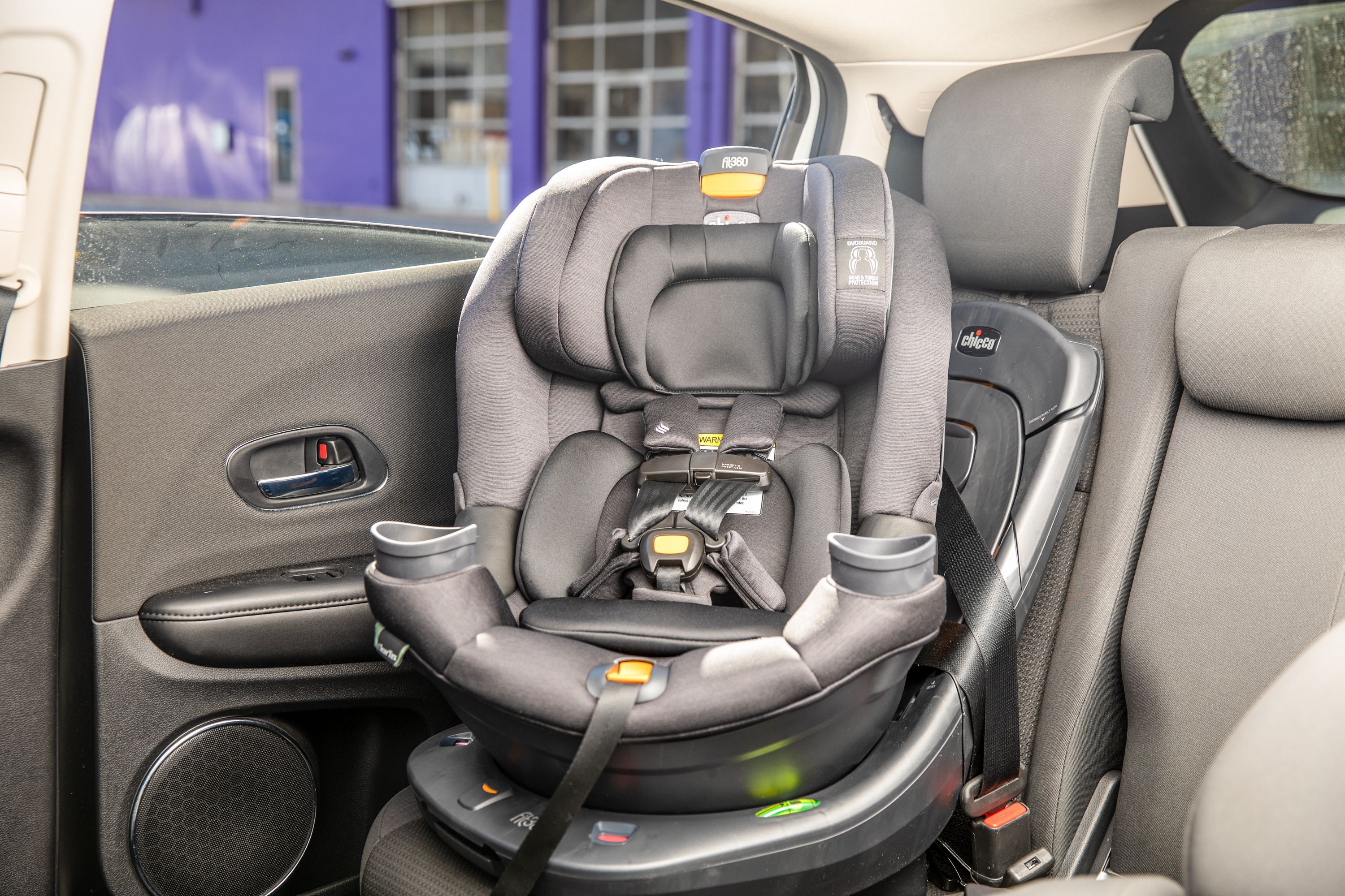 Car seat in car hotsell