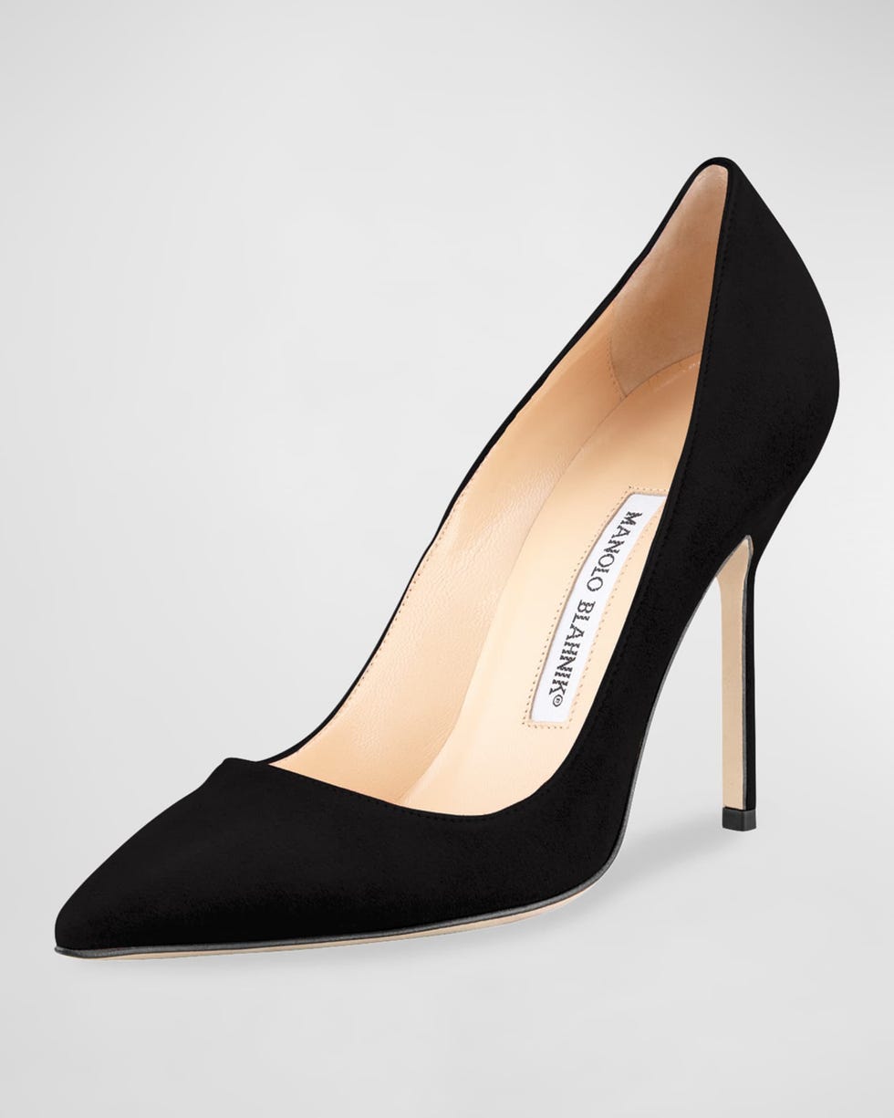 BB 105mm Suede Pumps