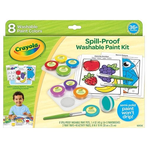 Spill-Proof Paint Set