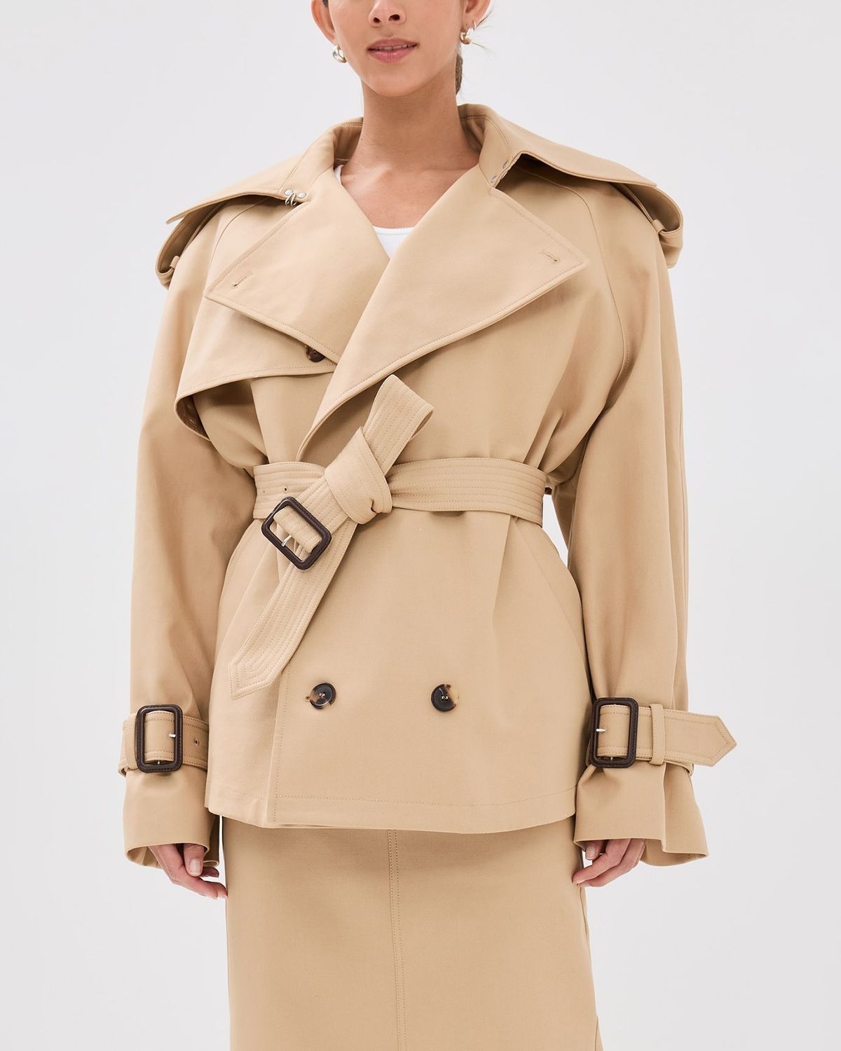 Elle trench coat best sale