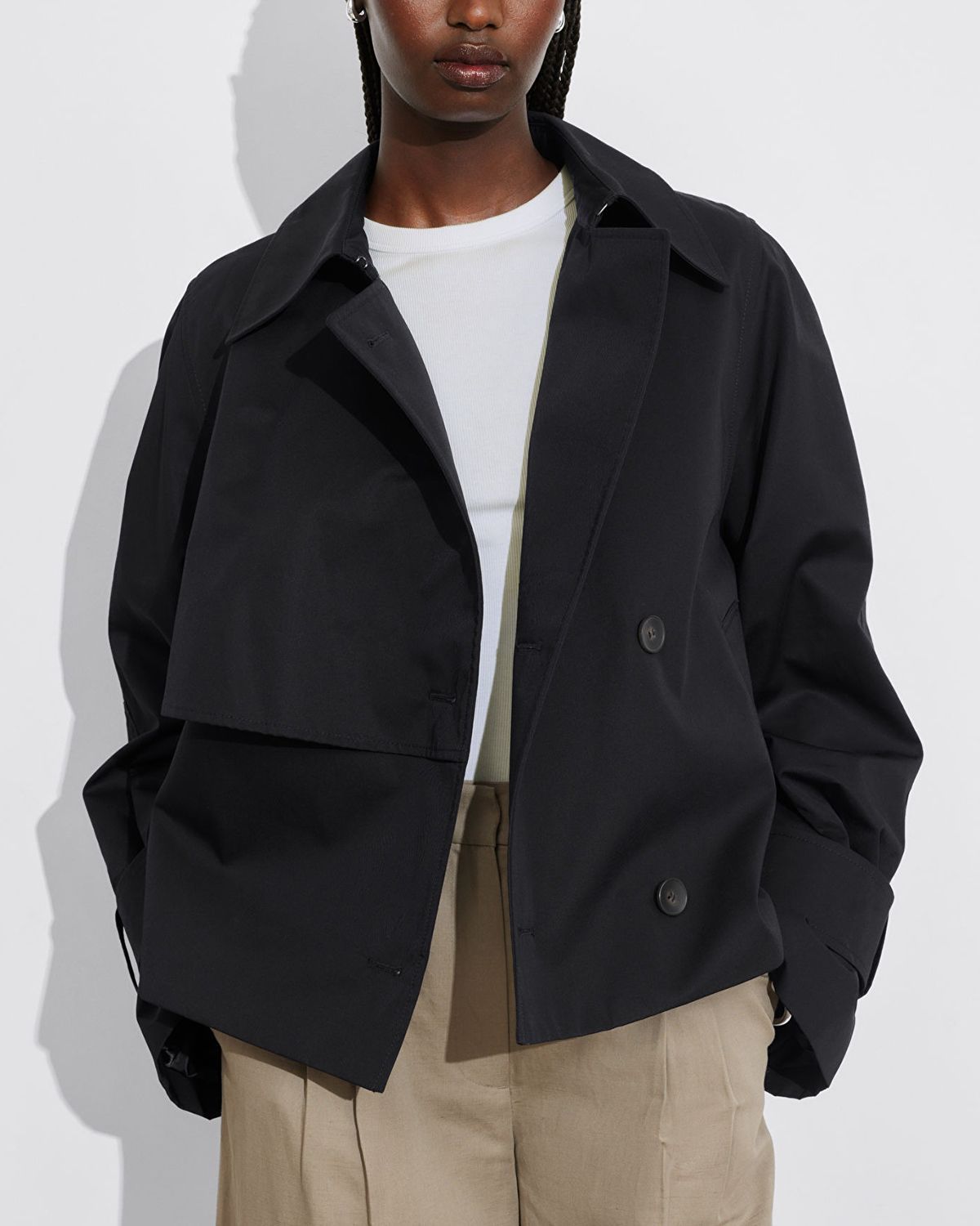 Other stories oversized trench coat best sale