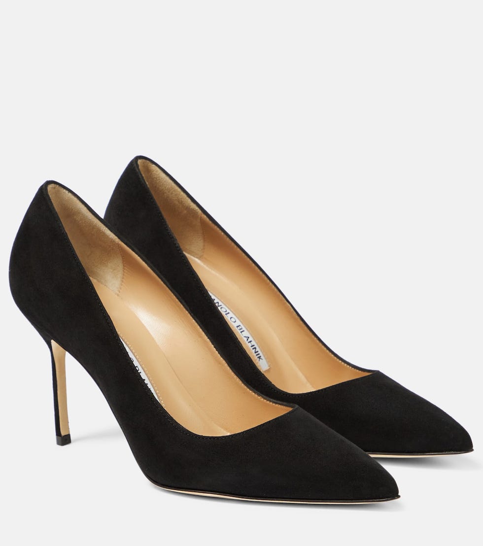 BB 90 suede pumps