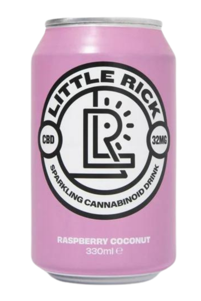 Little Rick Raspberry Coconut CBD Drink (12 pack)