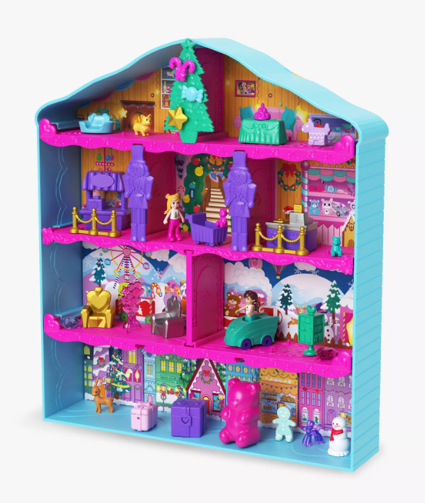 Gingerbread House Advent Calendar Playset