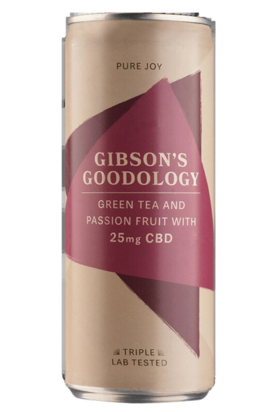 Green Tea and Passion Fruit CBD Drink (pack of 3)