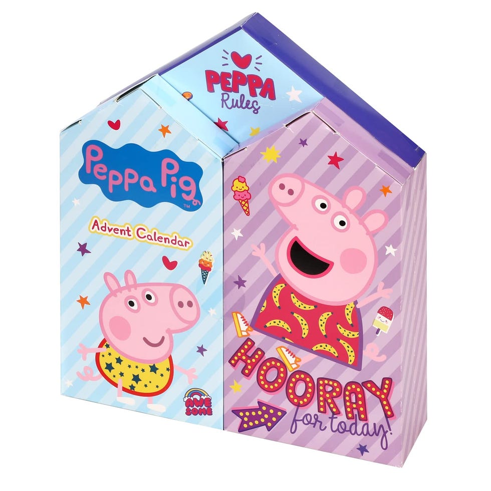 Peppa Pig Stationary Advent Calendar Set