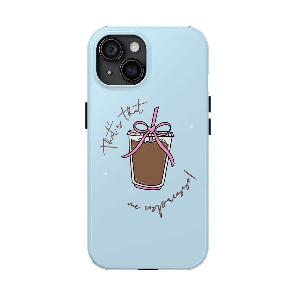 Blue Espresso Phone Case