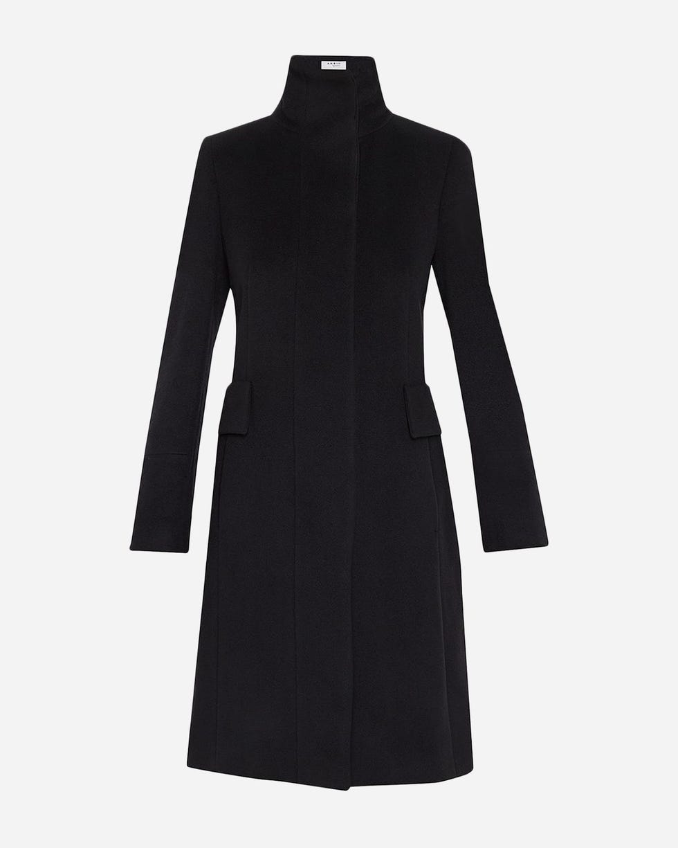 Duffle Knee-Length Wool Coat