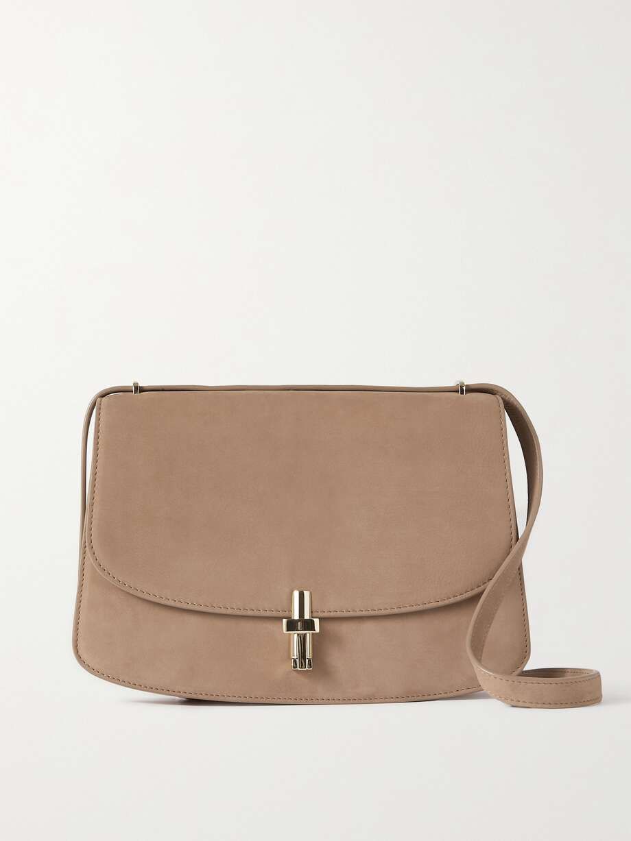 Sofia 10 Large Nubuck Shoulder Bag