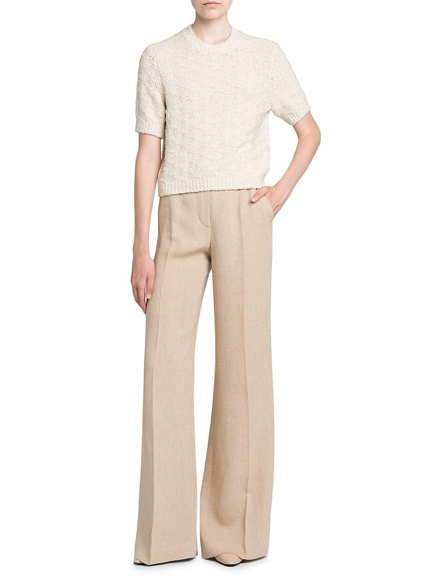 Emmit Linen Flared Trousers