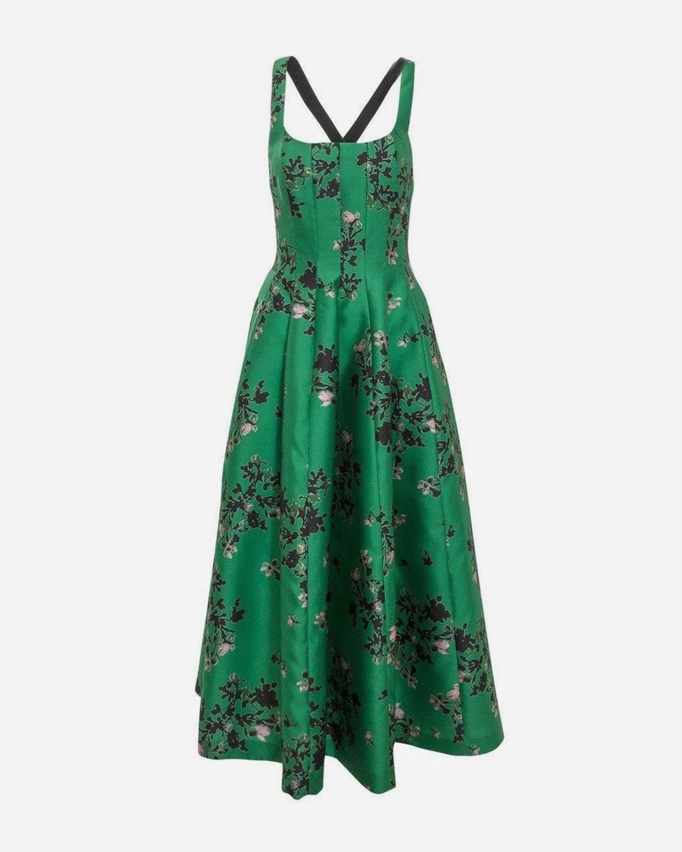 Floral Printed Sleeveless Dress