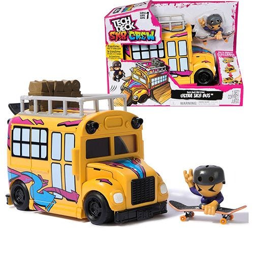 Sk8 Crew 2-in-1 Transforming Ultra Sk8 Bus