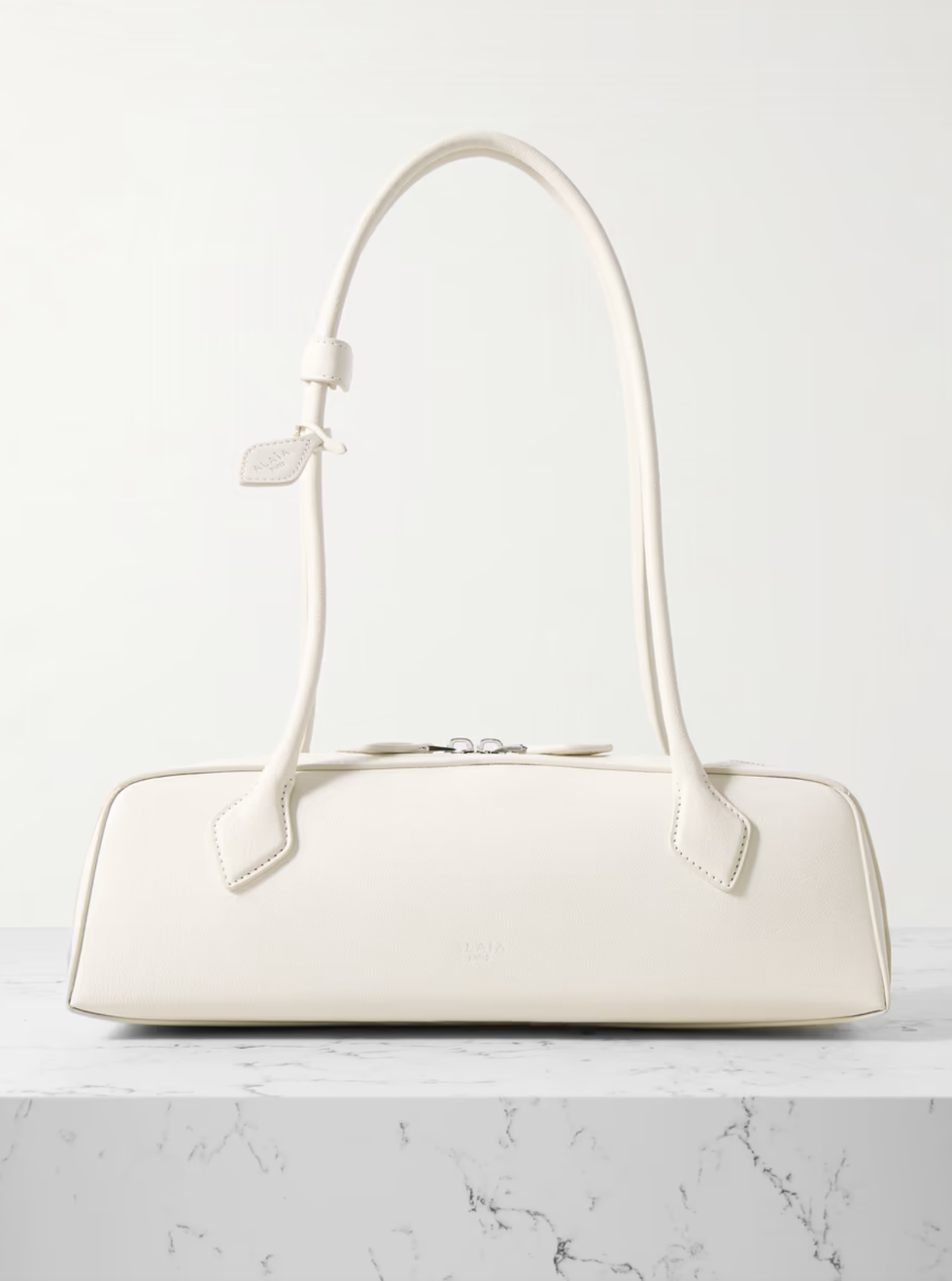 Le Teckel Textured-Leather Shoulder Bag