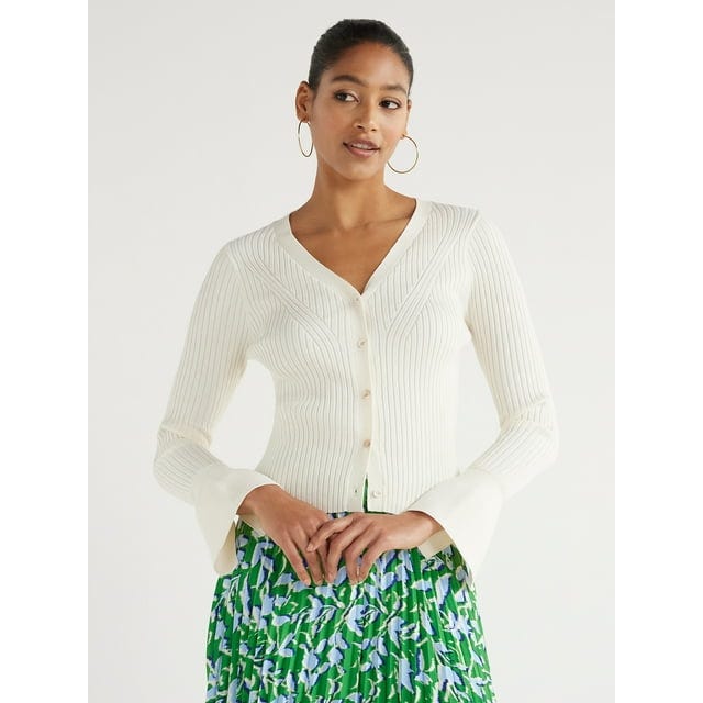 Ribbed Cardigan