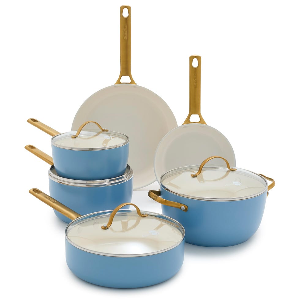 Non-stick 10-piece cookware set