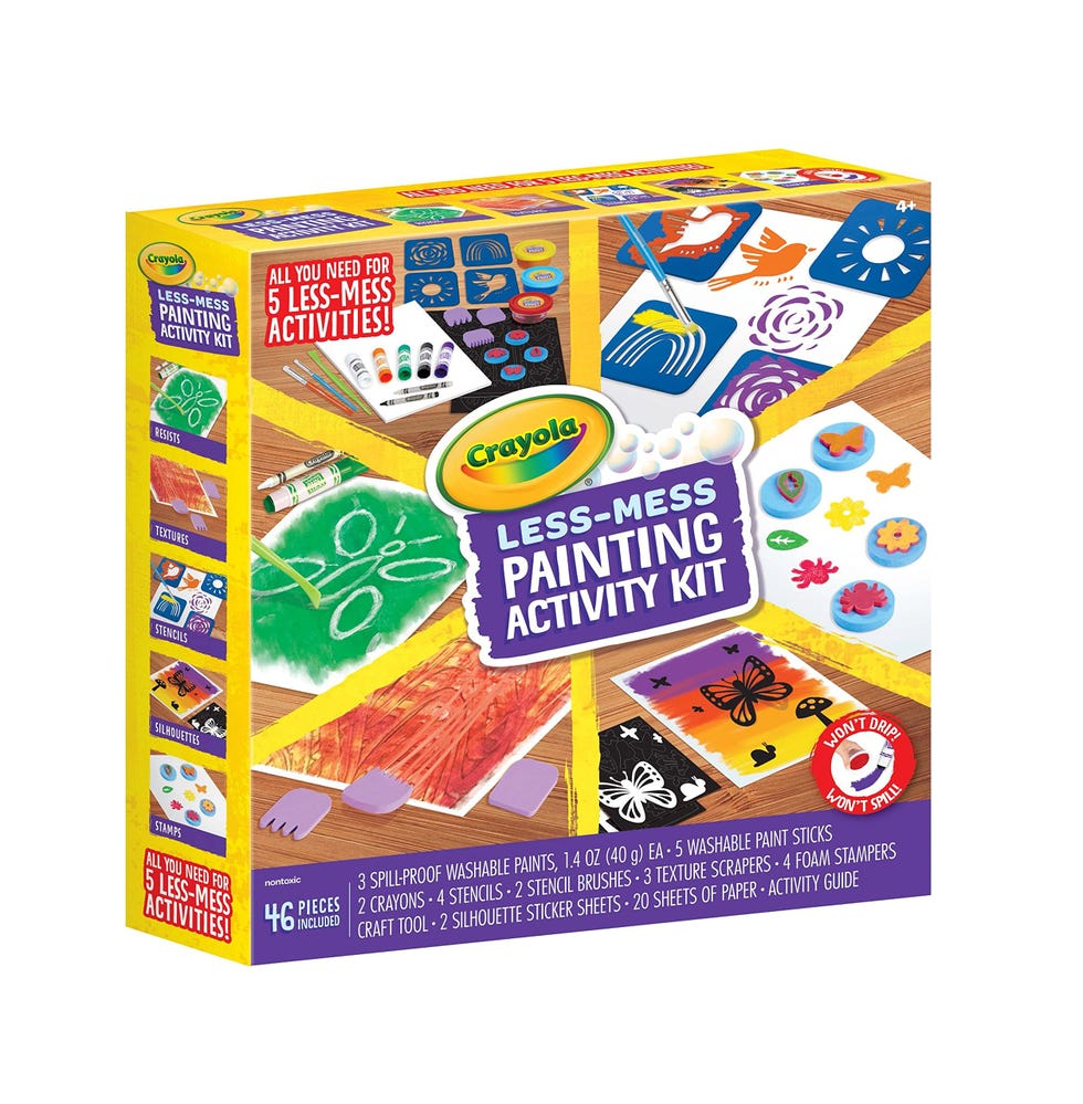 Crayola Less Mess Painting Activity Kit