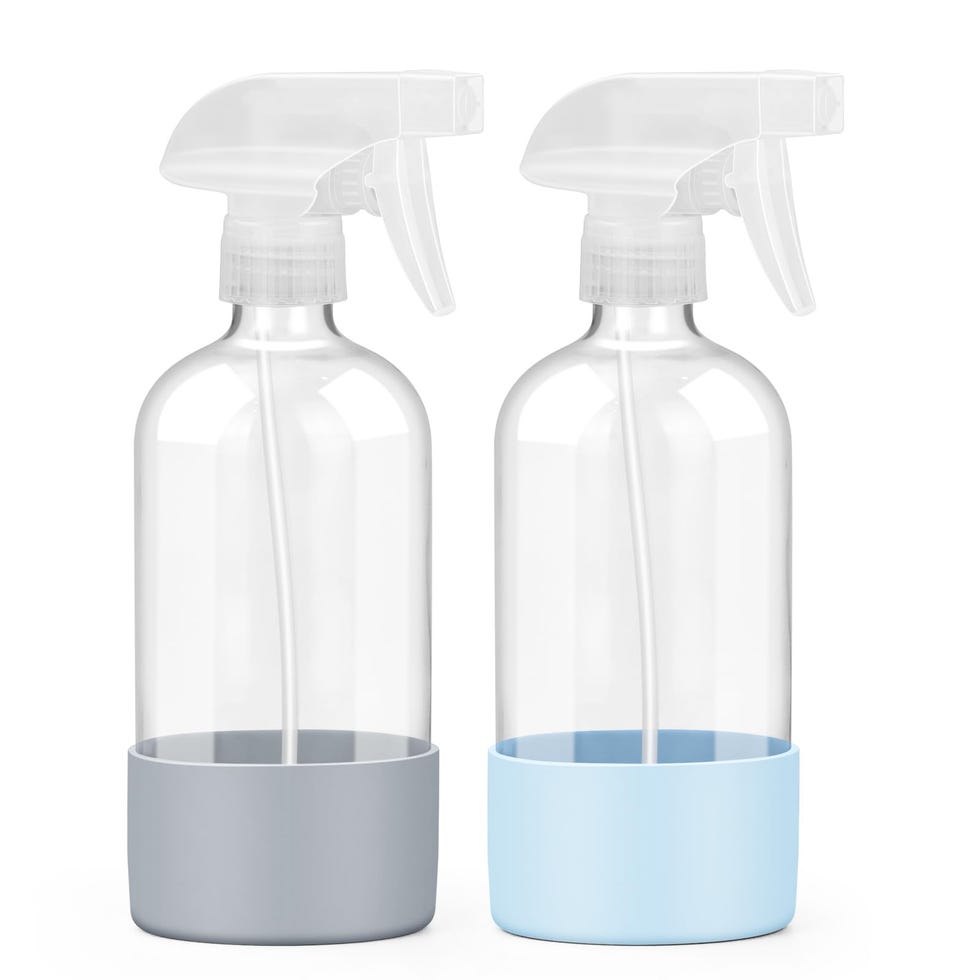 Glass Spray Bottles with Silicone Sleeves