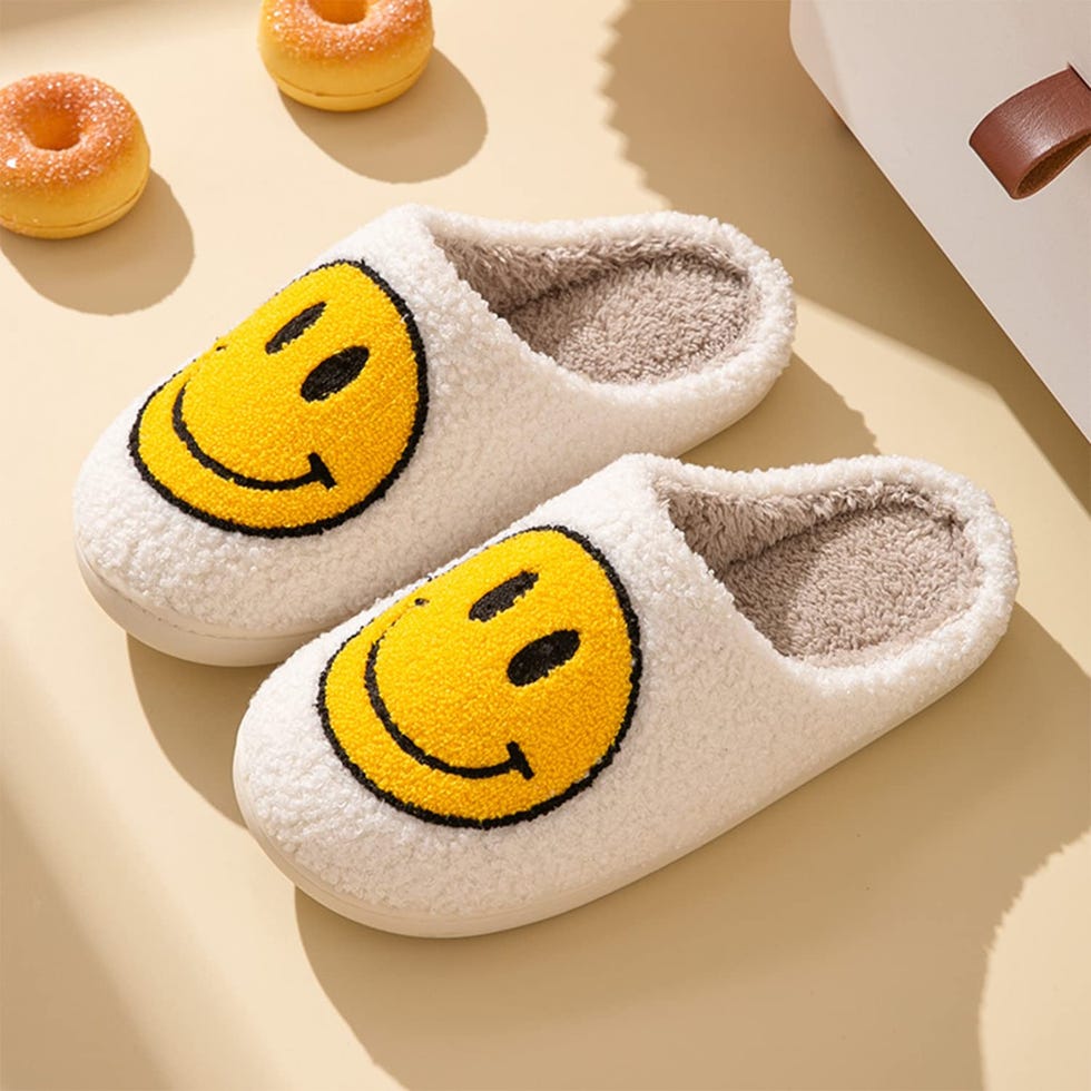 Smiley Face Slippers