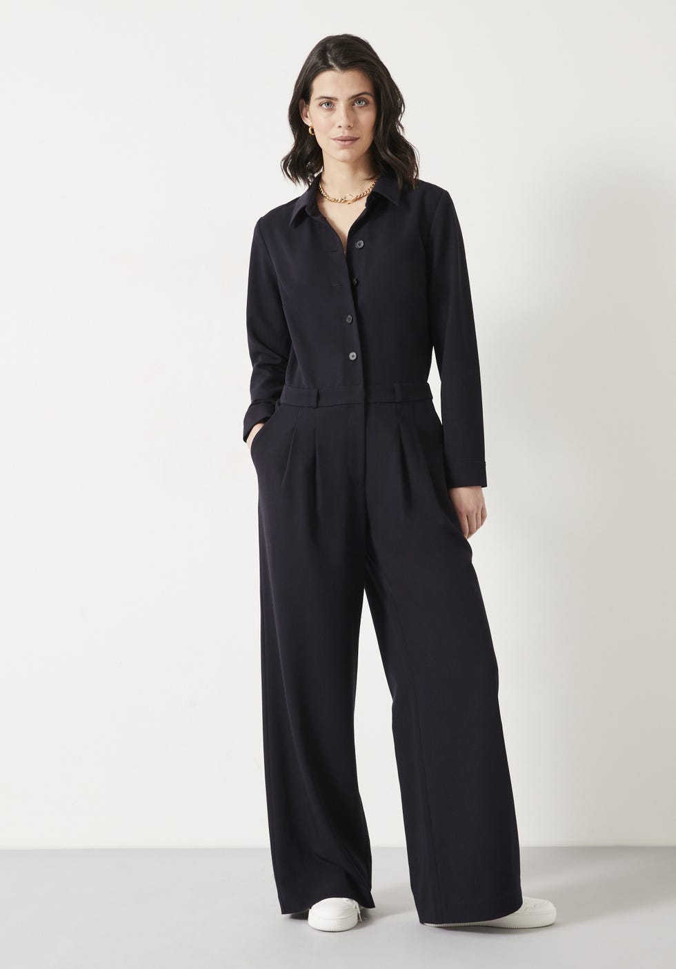Elora Relaxed Tailored Jumpsuit