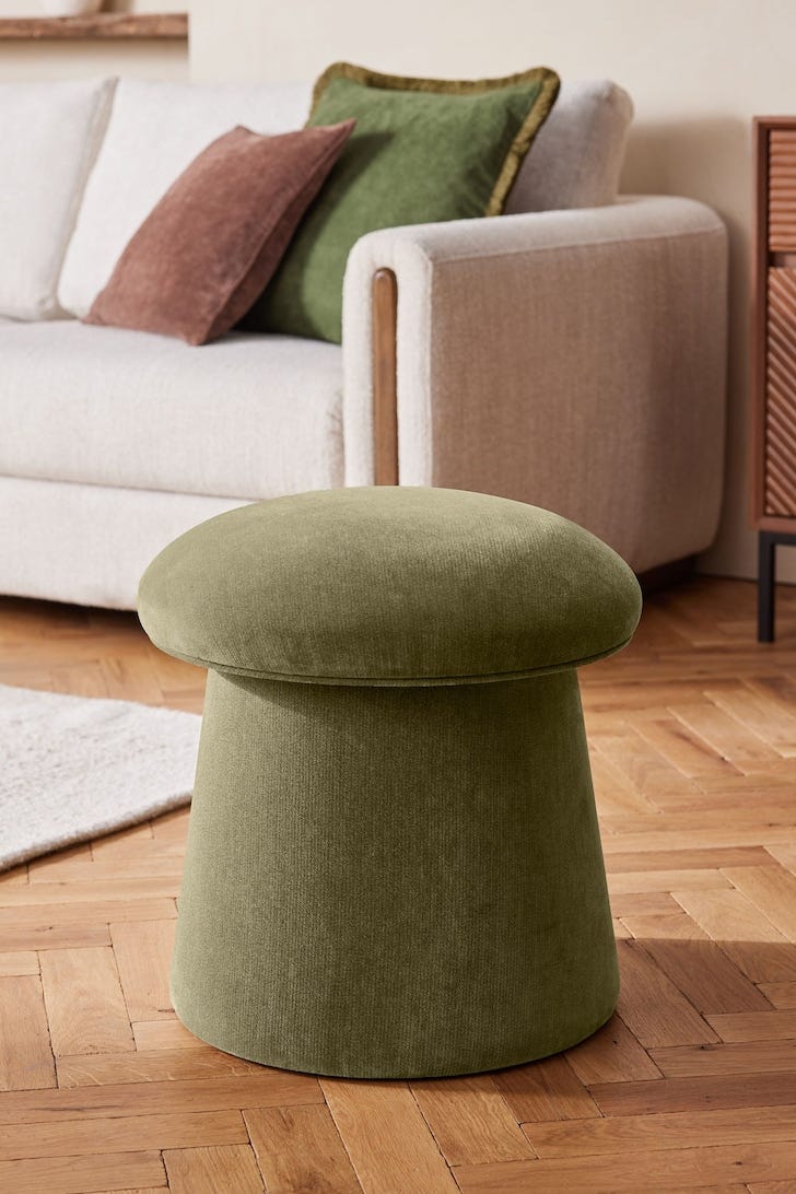 Toadstool Storage Stool