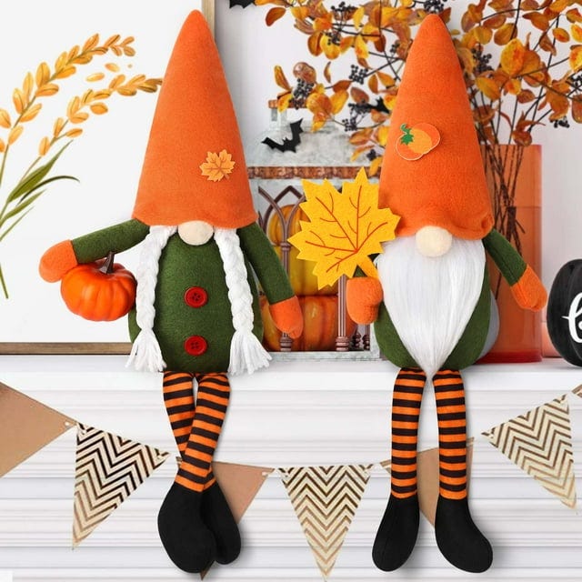 Handmade Fall Gnomes