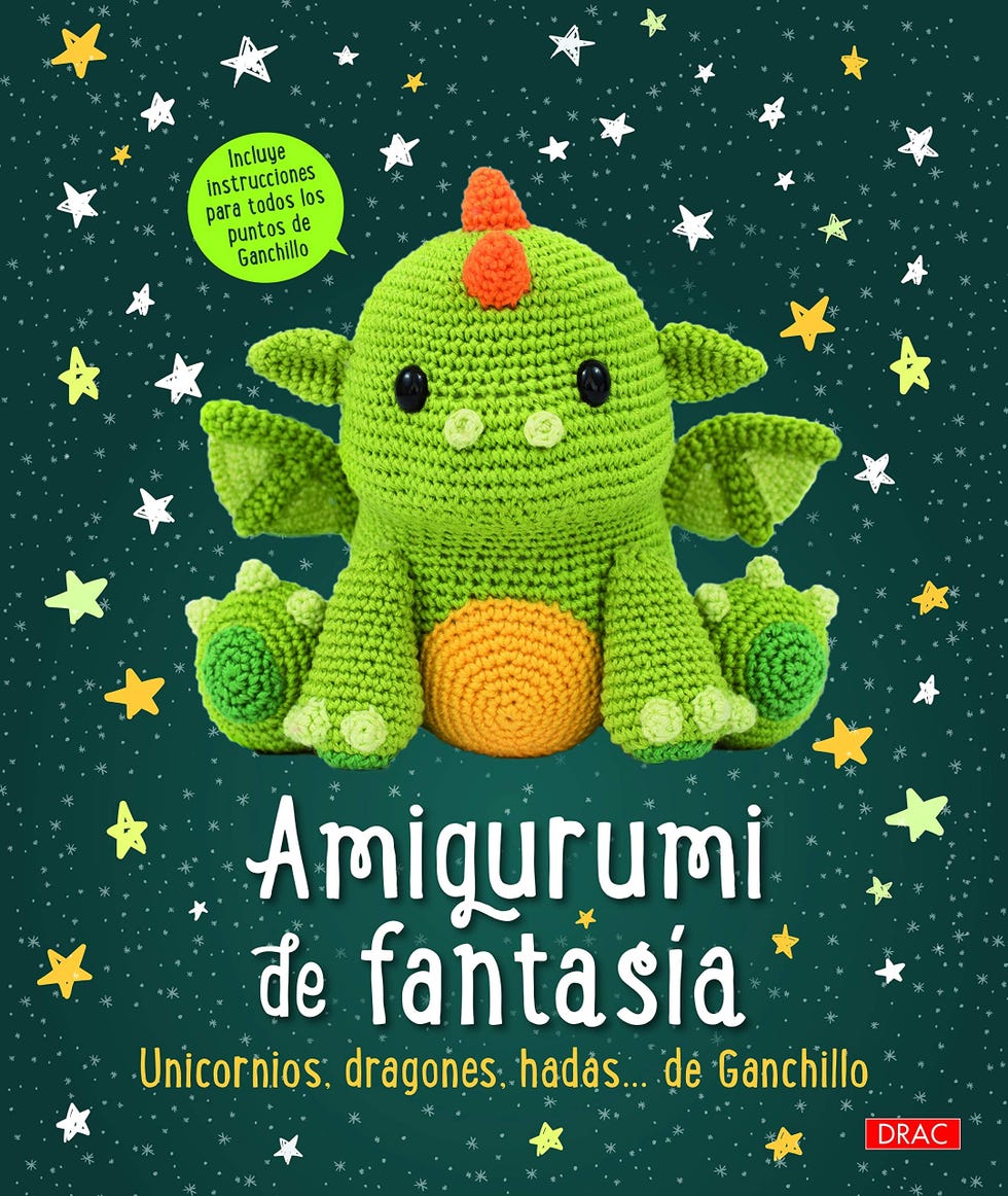 Amigurumi de fantasía: Unicornios, dragones, hadas...de ganchillo